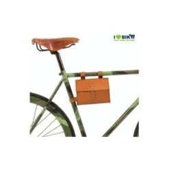 BRN Borsa Per Bici Fixed Al Telaio Verde, Vendita On Line Accessori Bici Borse Orignali In Eco Pelle -Shimanotoz Outlet borsa fixed al telaio verde 2