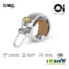 Campanello 22,2 Mm, Knog Oi Luxe, Argento -Shimanotoz Outlet campanello 222 mm knog oi luxe argento