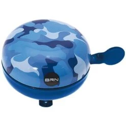 Campanello Din-Don BRN 80 Mm Militar Blu Camouflage Fantasia Miliare On Line Shop Campanelli Bici