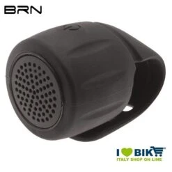 BRN Campanello Bici Elettronico Cicalino, Nero