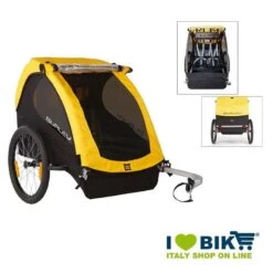 Carrello Burley Rimorchio Bambini Bee Giallo Online Shop
