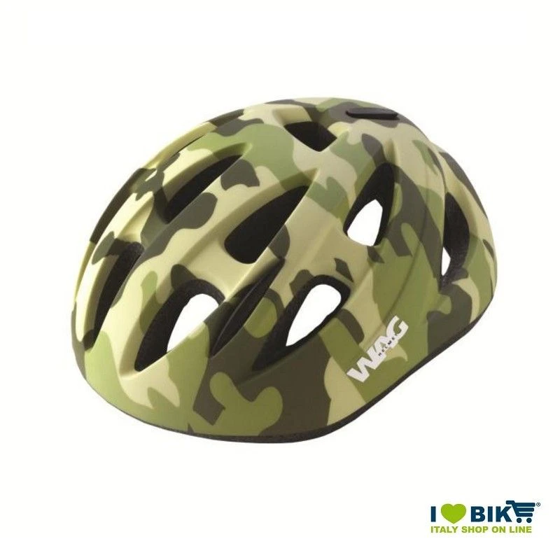 Casco Bici SKY KID Camouflage Verde S Online Shop