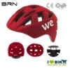 Casco BRN WE Rosso Opaco, Taglia Unica, 54-58 Cm -Shimanotoz Outlet casco brn we rosso opaco taglia unica 54 58 cm
