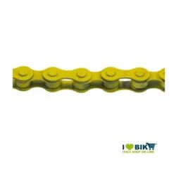 Catena Colorata 1 Velocità Gialla Vendita On Line Catena Colorata Per Bicicletta Corsa Accessori Bici Catene