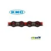 Catena KMC X11 SL 11 Velocità Nera / Rosso Online Store -Shimanotoz Outlet catena kmc x11 sl 11 velocita nera rosso bike stop