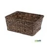 BRN Cesto Bici Rettangolare In Hyacinth Naturale, Cestino Bicicletta Intrecciato Shop On Line Accessori