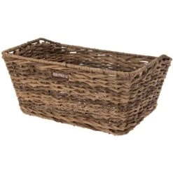 BRN Cesto Bici Rattan Rettangolare Marrone Shop Online