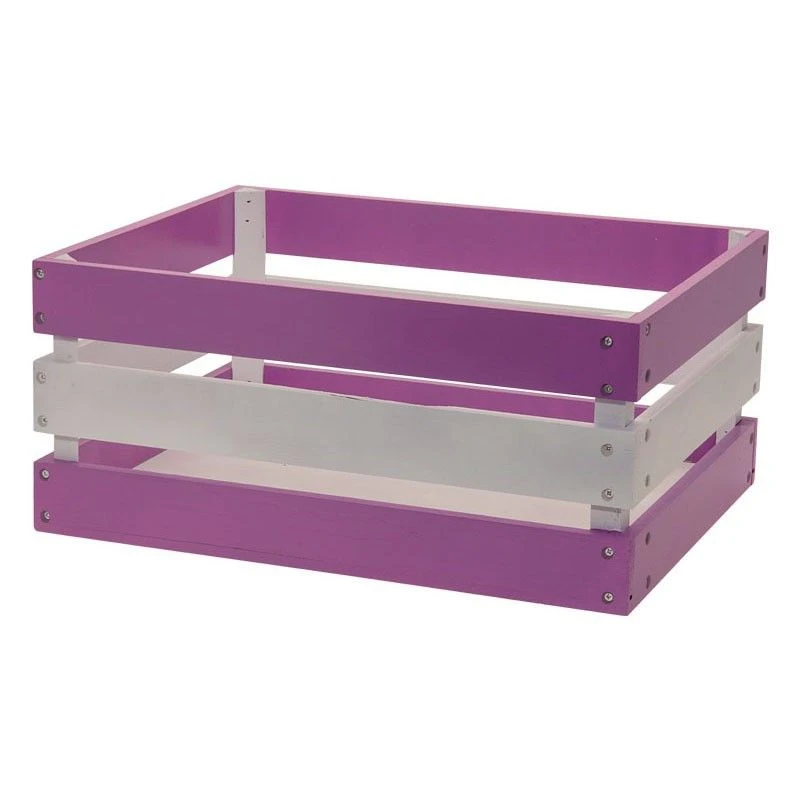 BRN Cesto In Legno Versilia Lilla Bianco (cm. 43x33xh19) Vendita Accessori Online 3 BRN Cesto In Legno Versilia Lilla Bianco (cm. 43x33xh19) Vendita Accessori Online