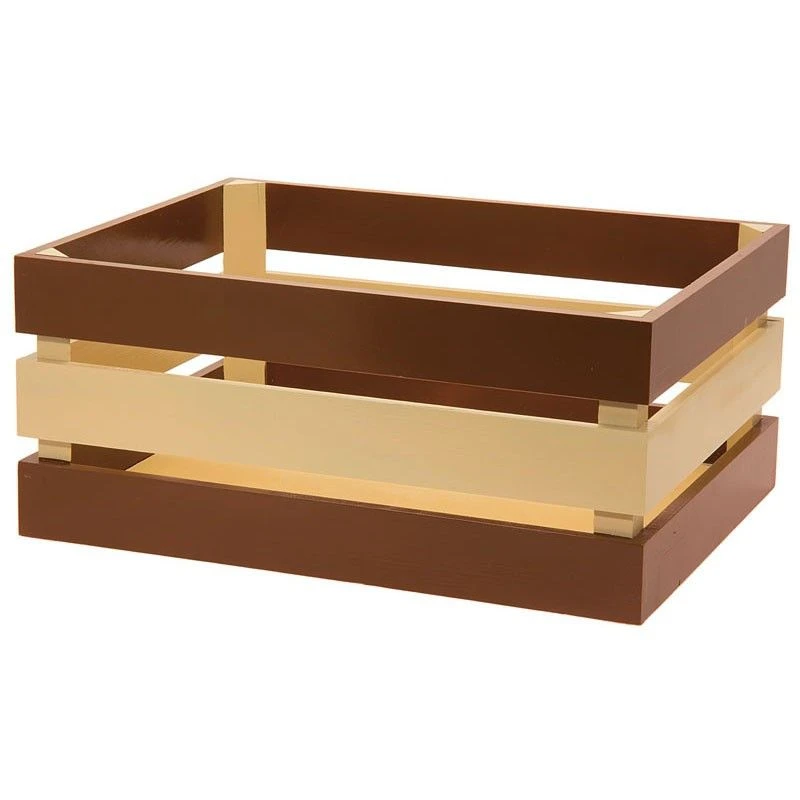 BRN Cesto In Legno Versilia Marrone Naturale (cm. 43x33xh19) Vendita Accessori Online 5 BRN Cesto In Legno Versilia Marrone Naturale (cm. 43x33xh19) Vendita Accessori Online - immagine 3