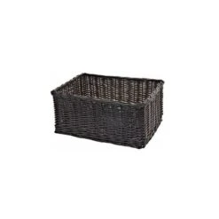 Cesto Bici Vimini Nero Rettangolare On Line Shop Vendita