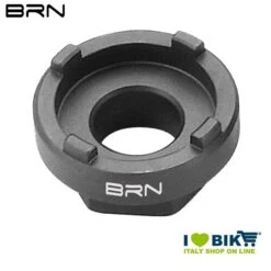 BRN BCARE Chiave Ruota Libera BMX 4 Tacche, Nero