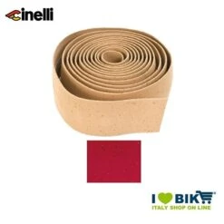 Cinelli Nastro Manubrio Cork, Rosso -Shimanotoz Outlet cinelli nastro manubrio cork rosso 1