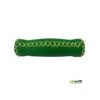 Coppia Manopole In Pelle Con Impunture Vintage, Colore Verde, Lunghezza 127 Mm Con Forma Ergonomica -Shimanotoz Outlet coppia manopole in pelle vintage verde
