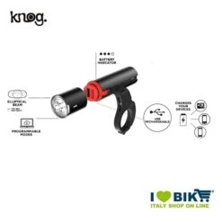 KNOG Fanale 600 LUMENS / 3350mAh PWR ROAD Con Ricarica Usb -Shimanotoz Outlet fanale 600 lumens 3350mah pwr road con ricarica usb 1