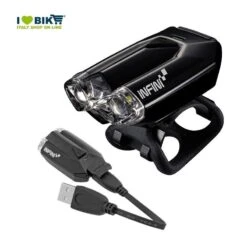 Fanale USB LAVA ANTERIORE Bici Infini Nero Shop Online