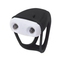 Shop On Line Vendita Fanalino BRN Silicone Pongo Anteriore Nero Batterie Incluse Negozio Shop Biciclette