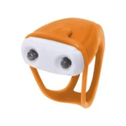 Shop On Line Vendita Fanalino BRN Silicone Pongo Posteriore Arancio Batterie Incluse Negozio Shop Biciclette