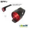 Fanalino Posteriore 1 Led Rosso 6 Lumen, BRN Round, Batterie Incluse -Shimanotoz Outlet fanalino posteriore 1 led rosso 6 lumen brn round 2 batterie ba02d incluse