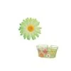 BRN Fiore Margherita Piccola Verde Per Cestino Bicicletta Oramenti E Decorazioni Fiori Per Bici Cesti Vendita