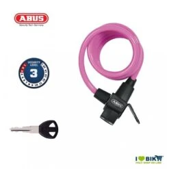 Lucchetto Bicicletta A Spirale ABUS 590 KID Rosa