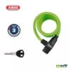 Lucchetto Bicicletta A Spirale ABUS 590 KID Verde -Shimanotoz Outlet lucchetto a spirale abus 590 verde