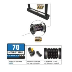 Lucchetto Onguard Bulldog Combo Mini 90x140mm Bike Shop -Shimanotoz Outlet lucchetto bicicletta onguard arco bulldog combo mini 90x140mm online shop 1