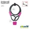 Lucchetto Cavo 120cmx8mmx10mm OnGuard Neon Bull, Fuxia Fluo -Shimanotoz Outlet lucchetto cavo 120cmx8mmx10mm onguard neon bull fuxia fluo
