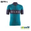 Maglia BRN VINTAGE Veloce, Aquamarina, Maniche Corte, 2019 -Shimanotoz Outlet maglia brn vintage veloce maniche corte acquamarina 2019
