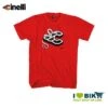 Maglietta Cinelli Mike Giant, Maniche Corte, In Cotone, Rossa -Shimanotoz Outlet maglietta cinelli mike giant maniche corte in cotone rossa