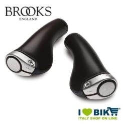 Manopole Brooks Ergon GP1 In Cuoio Colore Nero Bike Shop