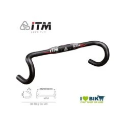 Manubrio Corsa ITM Alcor 80 Wing 440 Mm Bike Shop