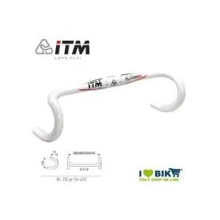 Manubrio Corsa ITM Alcor 80 Wing WHT 380 Mm Online Shop