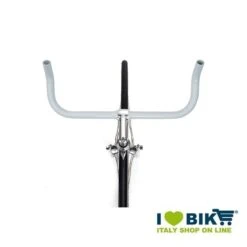 Manubrio Fixed Pista In Alluminio Bianco Bici Vendita On Line Accessori Bicicletta E Componenti Ciclismo -Shimanotoz Outlet manubrio fixed in alluminio bianco 2