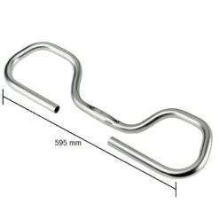 Manubrio In Alluminio Trekking/City-Bike Bici Vendita On Line Accessori Bicicletta E Componenti Ciclismo -Shimanotoz Outlet manubrio in alluminio trekking city bike 1