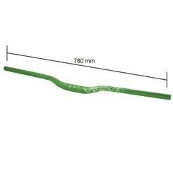 Manubrio In Alluminio Wag Over Size 31, 8mm Anodizzato Verde Bici Vendita On Line Accessori Bicicletta E Componenti Ciclismo -Shimanotoz Outlet manubrio in alluminio wag over size 31 8mm anodizzato verde 1