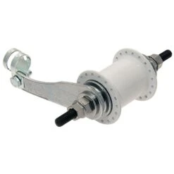 Mozzo In Alluminio Contropedale Bianco 36 Fori Con Pignone 18 Denti Incluso Vendita Mozzi Per Ruote Bicicletta Accessori E Ricam