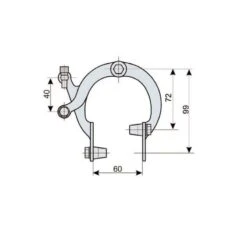 Paio Freni Classici In Ferro Ballon Vendita On Line Freni Classici R A Bacchetta Per Bici Retrò Vintage R Shop On Line Prezzi Ac