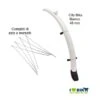 Parafanghi ABS Con Attacchi “Cobra” 28 City-Bike Bianco Per Bicicletta Vendita On Line Accessori E Parafanghi Per Bici Di Ogni M -Shimanotoz Outlet parafanghi abs con attacchi cobra 28 city bike bianco