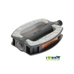 Pedali In Resina Neri BRN Riviera Con Gomma Grigia Online Shop