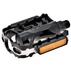 Vendita On Line Paio Pedali Mtb In Alluminio E Acciaio Nero Negozio Accessori Bicicletta Shop Prezzi