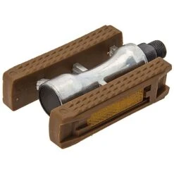 Vendita On Line Paio Pedali Sport In Alluminio Marroni Negozio Accessori Bicicletta Shop Prezzi