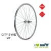 Ruota 28 City-Bike V-24 Posteriore Silver A Filetto 7/8 V 36 Fori Silver Tornito Vendita On Line Ricambi Accessori Per Bici Ruot -Shimanotoz Outlet ruota 28 city bike v 24 posteriore silver a filetto 7 8 v 36 fori silver tornito