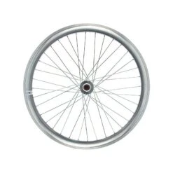 Ruota Posteriore Fixed Profilo 43 Mm In Alluminio Silver Fixed Bike Shop