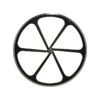 Ruota Posteriore Fixed 6 Razze Alluminio Nera Shop Online