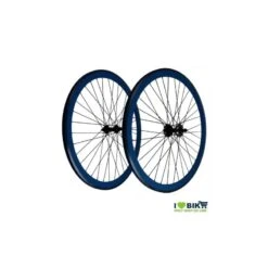 Ruote Fixed 28 36 Raggi Mozzi Su Sfere Colore Blu Scuro