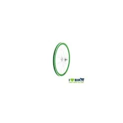 Ruote Fixed 28 36 Raggi Mozzi Su Cuscinetti Colore Verde