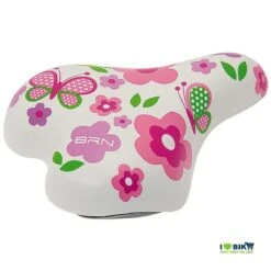 Sella Bimba Bicicletta 16-20 Flower Bianca Bici Shop