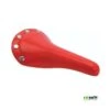 BRN Sella Bici Fixed Glossy Vernice Rossa Con Borchie Scatto Fisso Shop Selle Colorate Per Fixed Ilovebike.it