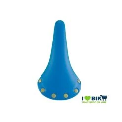 Sella Velo Plush 1221 Vintage Blu Con Borchie Scatto Fisso Shop Selle Colorate Per Fixed Ilovebike.it