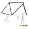 Telaio In Acciaio Fixed 53 Saldature TIG Forcella Da 1” Filettata Grezzo Movimento Inglese BSC -Shimanotoz Outlet telaio acciaio fixed 53 saldature tig grezzo online bike shop